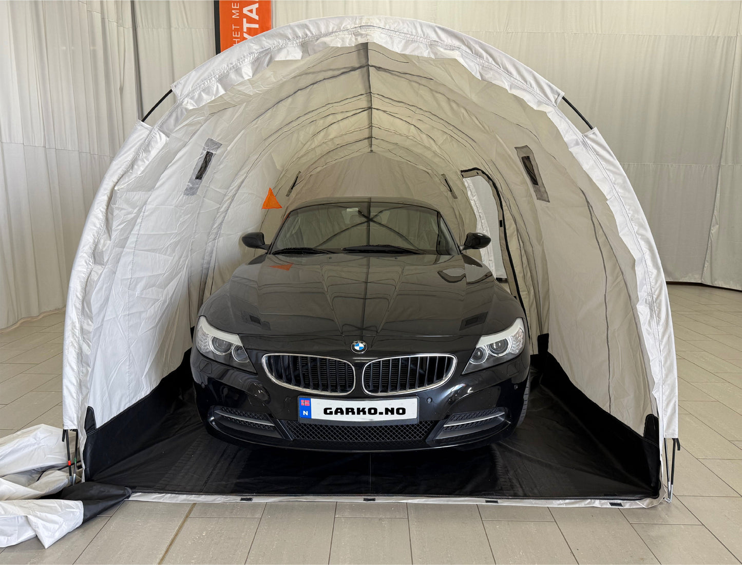 Biltelt - beskytter bilen din på vinteropplagring